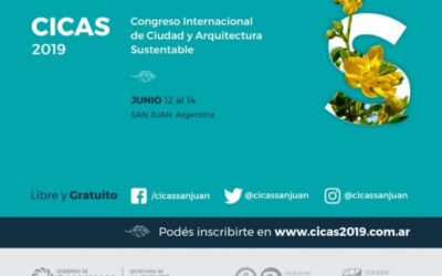 Se viene el Congreso Internacional de Ciudad y Arquitectura Sustentable – CICAS 2019