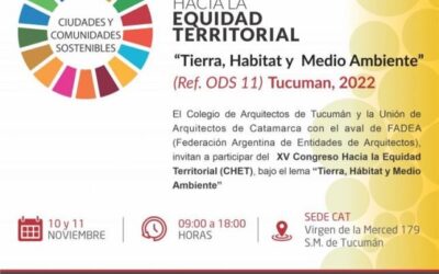 XV CHET | CONGRESO HACIA LA EQUIDAD TERRITORIAL