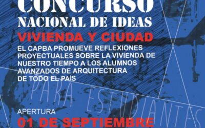 El Concurso postergado a fines de 2017 retoma la entrega digital de trabajos