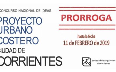 PRÓRROGA DEL CONCURSO NACIONAL DE IDEAS