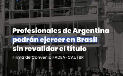 Fronteras abiertas para la arquitectura: profesionales de Argentina podrán ejercer en Brasil sin revalidar el título